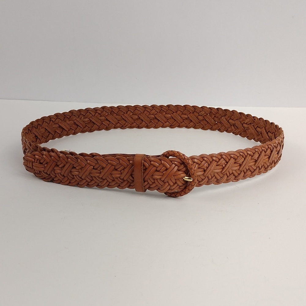 Talbots Woven Leather Belt